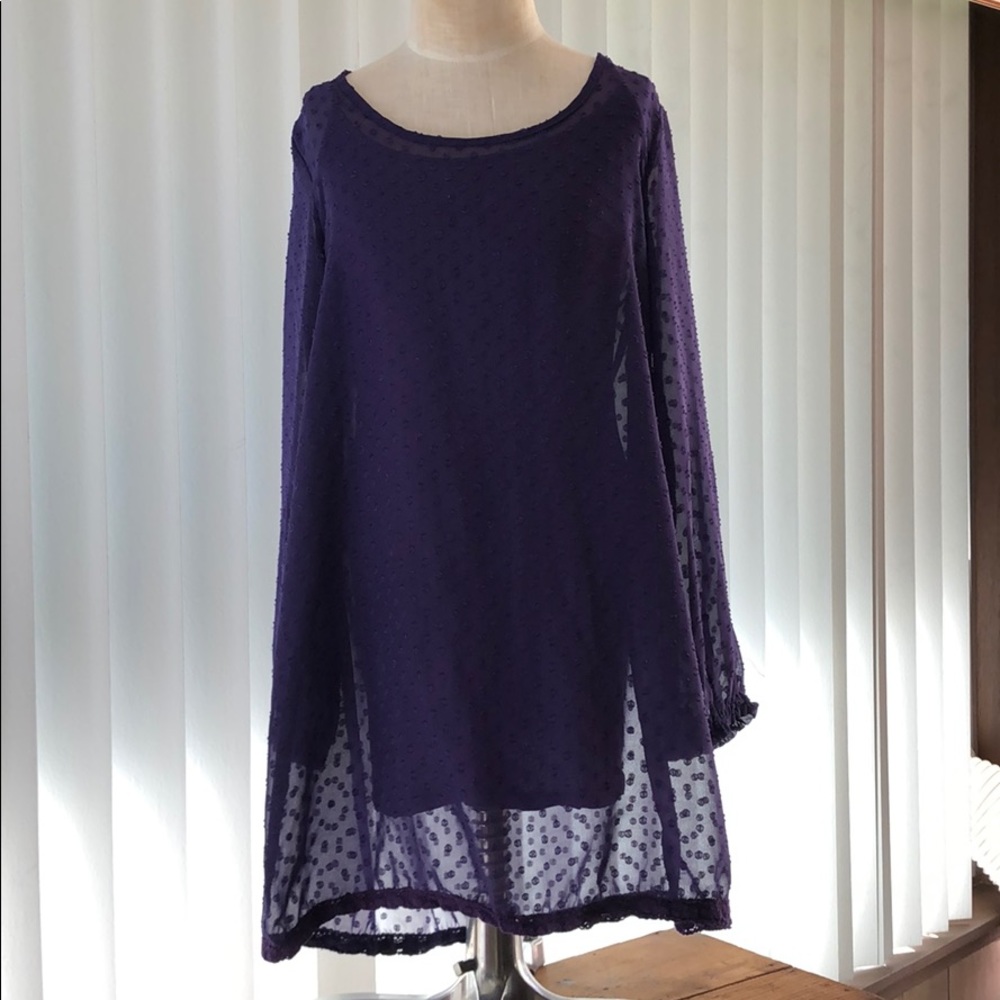 Ella moss long sleeve dress